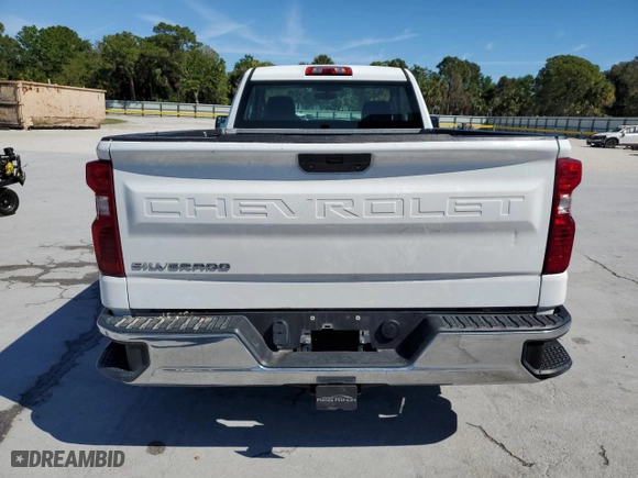 2022 Chevrolet Silverado 1500 LTD Work Truck with VIN 3GCNWAED2NG165072, listed as a Copart auction lot 49977855 with 29,435 mi miles and Salvage Title. Bid and sale history available at carsss.com. Image 6.