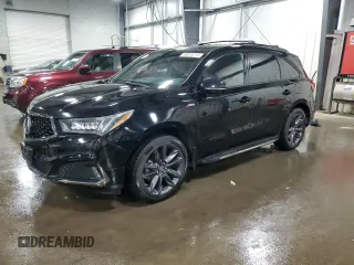 2020 Acura MDX w/Technology/A-Spec Pkg with VIN 5J8YD4H0XLL025351, listed as a Copart auction lot 48873715 with 105,748 mi miles and Salvage Title. Bid and sale history available at carsss.com. Image 1.