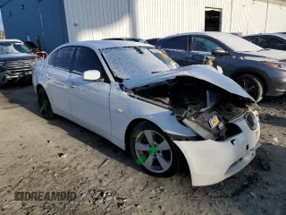2006 BMW 5 Series 530xi with VIN WBANF73556CG69053, listed as a Copart auction lot 87353474 with Not Provided miles and Salvage Title. Bid and sale history available at DreamBid. Image 4.