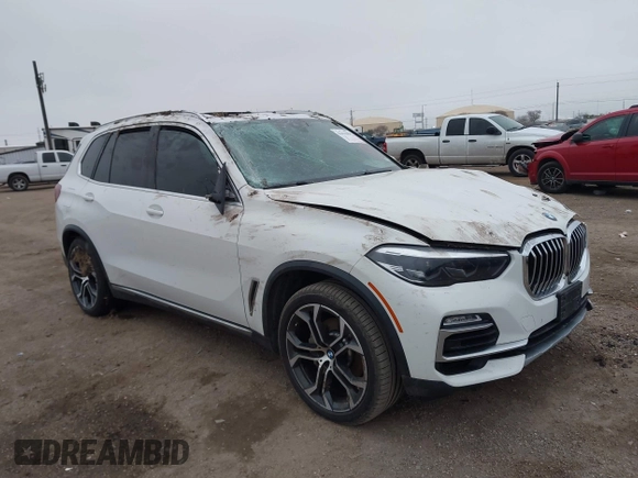 2021 BMW X5 sDrive40i with VIN 5UXCR4C05M9G12770, listed as a IAAI auction lot 41411950 with 1 mi miles. Bid and sale history available at carsss.com. Image 13.