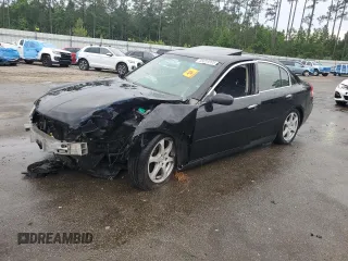 2003 Infiniti G35 w/Leather z VIN JNKCV51E03M311591, wystawiony jako Copart lot #55919685 z przebiegiem 107 777 mil mil oraz Szkoda całkowita • Salvage title. Historia ofert i sprzedaży dostępna na DreamBid. Obrazek 1.