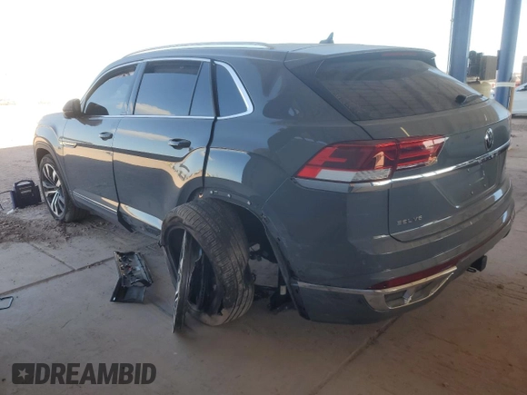 2023 Volkswagen Atlas SEL Premium R-Line z VIN 1V2FE2CA4PC224679, wystawiony jako Copart lot #83774634 z przebiegiem 5 661 mil mil oraz Szkoda całkowita • Salvage title. Historia ofert i sprzedaży dostępna na DreamBid. Obrazek 2.
