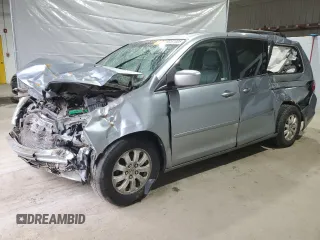 2008 Honda Odyssey EX-L with VIN 5FNRL38748B053878, listed as a Copart auction lot 49357005 with 222,876 mi miles and Salvage Title. Bid and sale history available at DreamBid. Image 1.