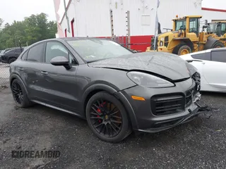 2022 Porsche Cayenne GTS with VIN WP1BG2AY6NDA55863, listed as a IAAI auction lot 42053500 with 39,663 mi miles and . Bid and sale history available at DreamBid. Image 1.