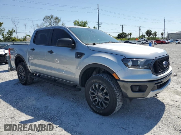 2023 Ford Ranger XL with VIN 1FTER4FH3PLE03480, listed as a Copart auction lot 57113605 with 32,540 mi miles and Salvage title. Bid and sale history available at DreamBid. Image 4.