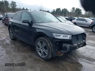 2019 Audi Q5 Premium Plus with VIN WA1BNAFY4K2060295, listed as a IAAI auction lot 41654585 with 100,638 mi miles. Bid and sale history available at carsss.com. Image 1.