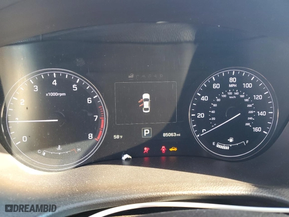 2015 Hyundai Genesis 3.8L with VIN KMHGN4JE9FU048708, listed as a Copart auction lot 50269005 with 85,063 mi miles and Salvage Title. Bid and sale history available at carsss.com. Image 9.