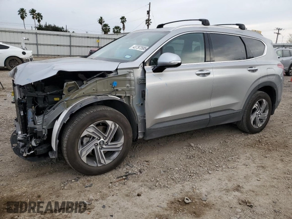 2023 Hyundai Santa Fe SEL with VIN 5NMS24AJ2PH644840, listed as a Copart auction lot 43797595 with 6,706 mi miles and Salvage Title. Bid and sale history available at DreamBid. Image 1.