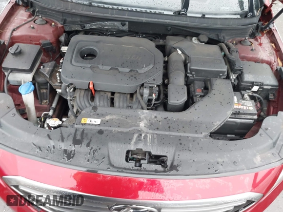 2015 Hyundai Sonata 2.4L SE with VIN 5NPE24AF7FH188232, listed as a IAAI auction lot 41811518 with 140,850 mi miles. Bid and sale history available at carsss.com. Image 10.