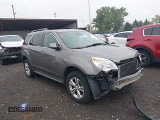 2012 Chevrolet Equinox LT w/1LT with VIN 2GNFLEE58C6380176, listed as a IAAI auction lot 37668158 with 128,958 mi miles. Bid and sale history available at carsss.com. Image 1.