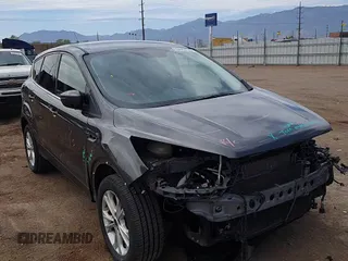 2017 Ford Escape SE with VIN 1FMCU9GD6HUE72847, listed as a Copart auction lot 53443735 with 106,462 mi miles and Salvage Title. Bid and sale history available at carsss.com. Image 12.