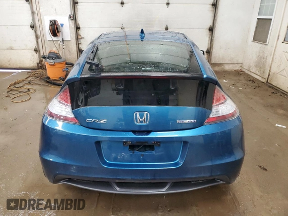 2011 Honda CR-Z with VIN JHMZF1D41BS015928, listed as a Copart auction lot 85749474 with 55,338 mi miles and Clean Title. Bid and sale history available at carsss.com. Image 6.