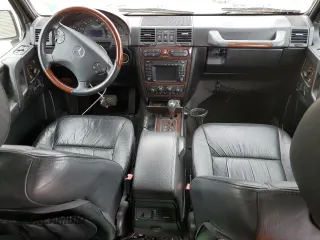 2002 Mercedes-Benz G-Class with VIN WDCYR49E12X133160, listed as a Copart auction lot 47310015 with 93,526 mi miles and Salvage Title. Bid and sale history available at carsss.com. Image 8.