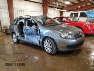 2014 Volkswagen Jetta SportWagen TDI w/Sunroof with VIN 3VWML7AJXEM612961, listed as a Copart auction lot 72834764 with 130,020 mi miles and Salvage Title. Bid and sale history available at carsss.com. Image 4.
