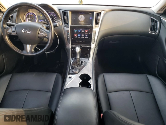 2015 Infiniti Q50 Premium with VIN JN1BV7APXFM341439, listed as a Copart auction lot 51389755 with 112,343 mi miles and Clean title. Bid and sale history available at DreamBid. Image 8.