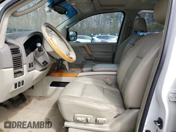 2005 Infiniti QX56 with VIN 5N3AA08C95N813088, listed as a Copart auction lot 45270084 with 300,536 mi miles and Salvage Title. Bid and sale history available at carsss.com. Image 7.