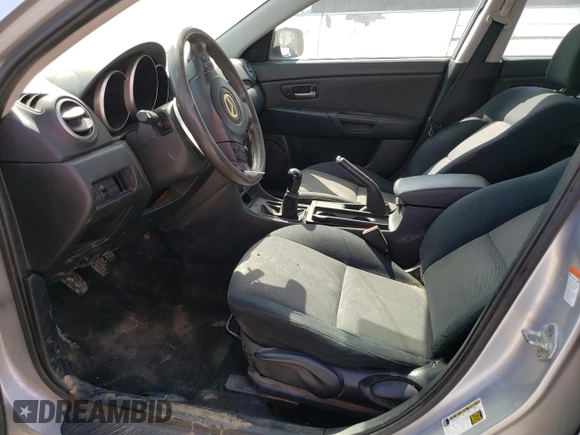 2007 Mazda 3 i Sport with VIN JM1BK32F871625160, listed as a Copart auction lot 48472755 with 254,192 mi miles and Non Repairable. Bid and sale history available at DreamBid. Image 7.