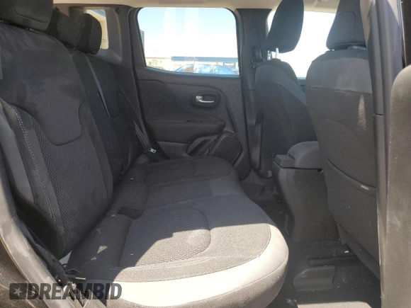 2023 Jeep Renegade Altitude with VIN ZACNJDE1XPPP29734, listed as a Copart auction lot 62008634 with 6,402 mi miles and Salvage Title. Bid and sale history available at DreamBid. Image 10.