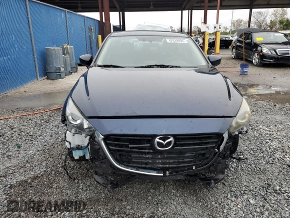 2017 Mazda 3 Sport with VIN 3MZBN1U79HM144059, listed as a Copart auction lot 42039895 with 95,984 mi miles and Salvage Title. Bid and sale history available at DreamBid. Image 5.