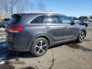 2018 Kia Sorento EX with VIN 5XYPHDA5XJG422216, listed as a Copart auction lot 45676175 with 106,771 mi miles and Salvage Title. Bid and sale history available at carsss.com. Image 3.