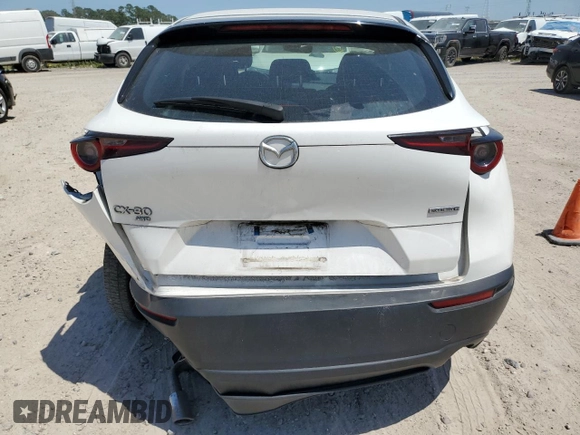2023 Mazda CX-30 S with VIN 3MVDMBAM3PM575394, listed as a Copart auction lot 52531455 with 51,155 mi miles and Salvage title. Bid and sale history available at DreamBid. Image 6.