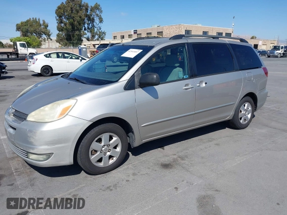 2005 Toyota Sienna CE with VIN 5TDZA23C55S308260, listed as a IAAI auction lot 42541857 with 222,242 mi miles and . Bid and sale history available at DreamBid. Image 2.