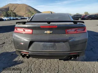 2016 Chevrolet Camaro 2LT with VIN 1G1FD1RS6G0144812, listed as a Copart auction lot 85731024 with 80,044 mi miles and Salvage Title. Bid and sale history available at carsss.com. Image 6.
