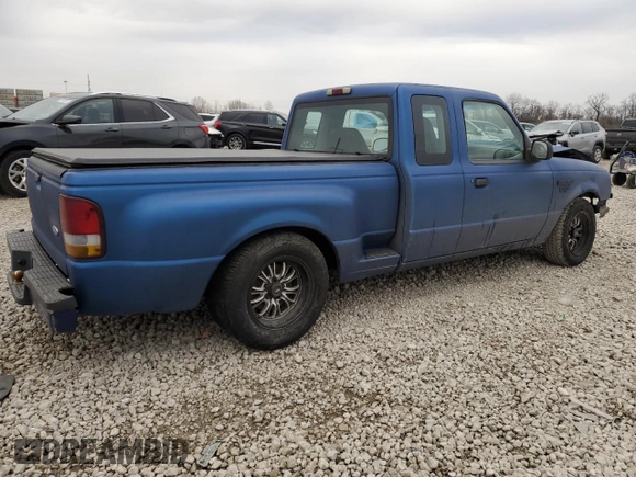 1999 Ford Ranger XL with VIN 1FTYR14V7XPB28399, listed as a Copart auction lot 48479455 with 133,285 mi miles and Salvage Title. Bid and sale history available at carsss.com. Image 3.