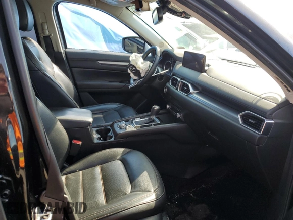 2023 Mazda CX-5 2.5 S Preferred Package with VIN JM3KFBCM1P0144319, listed as a Copart auction lot 46259695 with 34,642 mi miles and Salvage Title. Bid and sale history available at carsss.com. Image 7.