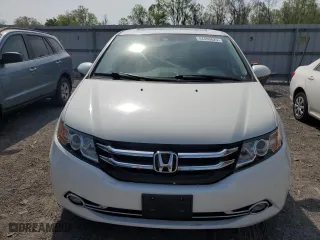 2015 Honda Odyssey Touring Elite with VIN 5FNRL5H96FB036607, listed as a Copart auction lot 54490625 with 91,171 mi miles and Salvage Title. Bid and sale history available at carsss.com. Image 5.