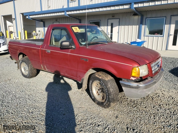 2001 Ford Ranger XL with VIN 1FTYR10C91TA26959, listed as a Copart auction lot 86453044 with 303,676 mi miles and Salvage Title. Bid and sale history available at carsss.com. Image 4.