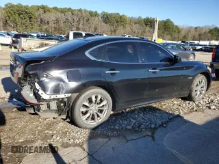 2012 Infiniti M Hybrid with VIN JN1EY1AP8CM910933, listed as a Copart auction lot 46451185 with 157,049 mi miles and Salvage title. Bid and sale history available at DreamBid. Image 3.