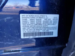 2023 Acura MDX w/Technology Package with VIN 5J8YE1H40PL031051, listed as a Copart auction lot 84453324 with 42,138 mi miles and Salvage Title. Bid and sale history available at carsss.com. Image 15.