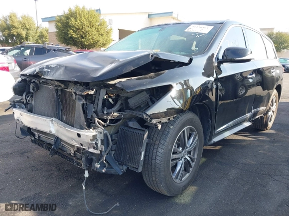 2017 Infiniti QX60 with VIN 5N1DL0MN0HC516685, listed as a IAAI auction lot 41430161 with 111,834 mi miles. Bid and sale history available at carsss.com. Image 21.