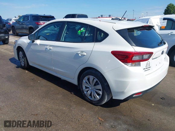 2023 Subaru Impreza with VIN 4S3GTAB64P3722464, listed as a IAAI auction lot 42358312 with 11,144 mi miles and . Bid and sale history available at DreamBid. Image 3.