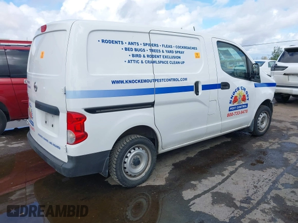 2020 Nissan NV200 SV with VIN 3N6CM0KN1LK700159, listed as a IAAI auction lot 42216891 with Not provided miles and . Bid and sale history available at DreamBid. Image 4.