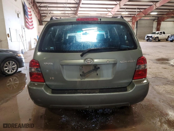 2006 Toyota Highlander w/3rd Row with VIN JTEDP21A960095596, listed as a Copart auction lot 42136015 with 343,056 mi miles and Clean Title. Bid and sale history available at carsss.com. Image 6.