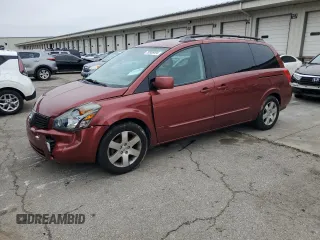 2004 Nissan Quest SE with VIN 5N1BV28U64N324264, listed as a Copart auction lot 79508494 with 0 mi miles and Salvage Title. Bid and sale history available at carsss.com. Image 1.