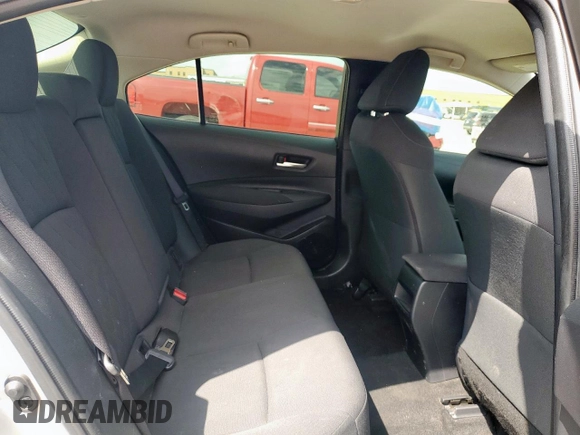 2020 Toyota Corolla LE with VIN JTDEPRAEXLJ049821, listed as a Copart auction lot 51056745 with 56,001 mi miles and Salvage Title. Bid and sale history available at carsss.com. Image 10.