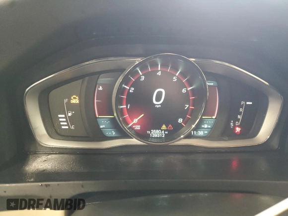 2015 Volvo S60 T5 Premier with VIN YV1612TB8F2311117, listed as a Copart auction lot 43157495 with 139,312 mi miles and Salvage Title. Bid and sale history available at carsss.com. Image 9.
