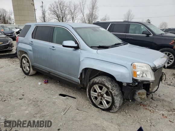2014 GMC Terrain SLE with VIN 2GKFLVEKXE6191969, listed as a Copart auction lot 46912645 with 94,397 mi miles and Clean Title. Bid and sale history available at carsss.com. Image 4.