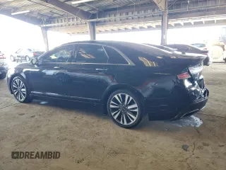 2019 Lincoln MKZ Hybrid Reserve II with VIN 3LN6L5MU2KR620987, listed as a Copart auction lot 45592715 with 205,169 mi miles and Salvage title. Bid and sale history available at DreamBid. Image 2.