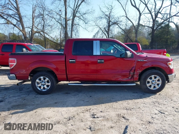 2014 Ford F-150 XL with VIN 1FTFW1CF1EFD03405, listed as a IAAI auction lot 41511583 with 166,636 mi miles. Bid and sale history available at carsss.com. Image 13.