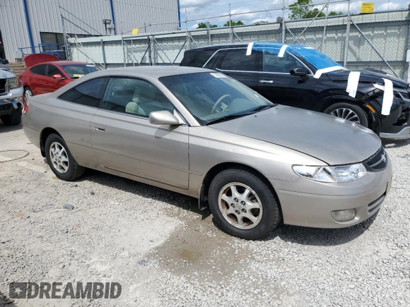 1999 Toyota Solara SE with VIN 2T1CF22P2XC158373, listed as a Copart auction lot 57899845 with 326,902 mi miles and Non repairable. Bid and sale history available at DreamBid. Image 4.