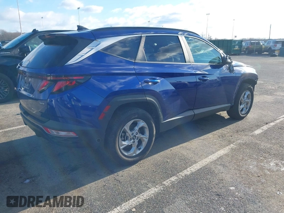 2024 Hyundai Tucson SEL with VIN 5NMJBCDE5RH295244, listed as a IAAI auction lot 41574782 with 26,731 mi miles. Bid and sale history available at carsss.com. Image 4.