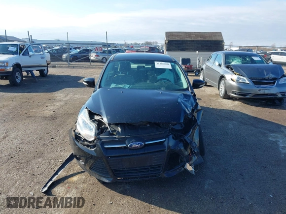 2013 Ford Focus SE with VIN 1FADP3F28DL260843, listed as a IAAI auction lot 41889090 with 131,636 mi miles. Bid and sale history available at carsss.com. Image 13.