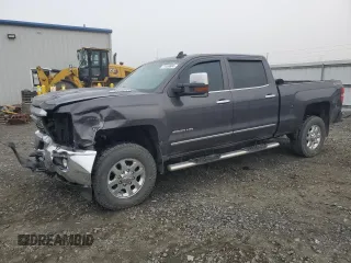 2015 Chevrolet Silverado 3500HD LTZ with VIN 1GC4K0C82FF676758, listed as a Copart auction lot 77458684 with 173,579 mi miles and Salvage Title. Bid and sale history available at DreamBid. Image 1.
