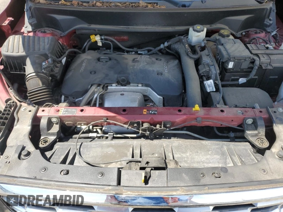 2018 GMC Terrain Denali with VIN 3GKALXEX9JL141040, listed as a Copart auction lot 58927465 with 58,487 mi miles and Salvage title. Bid and sale history available at DreamBid. Image 12.