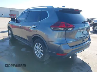 2019 Nissan Rogue SV with VIN KNMAT2MT3KP525060, listed as a IAAI auction lot 41770350 with 123,614 mi miles. Bid and sale history available at carsss.com. Image 3.