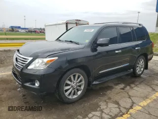 2011 Lexus LX 570 with VIN JTJHY7AX5B4083336, listed as a Copart auction lot 53483085 with 170,840 mi miles and Clean Title. Bid and sale history available at DreamBid. Image 1.